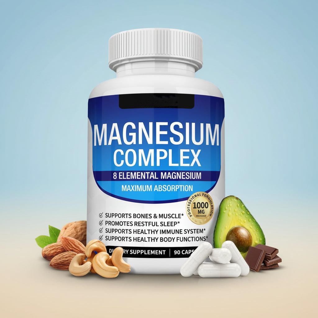 Magnesium Complex Supplement Capsules